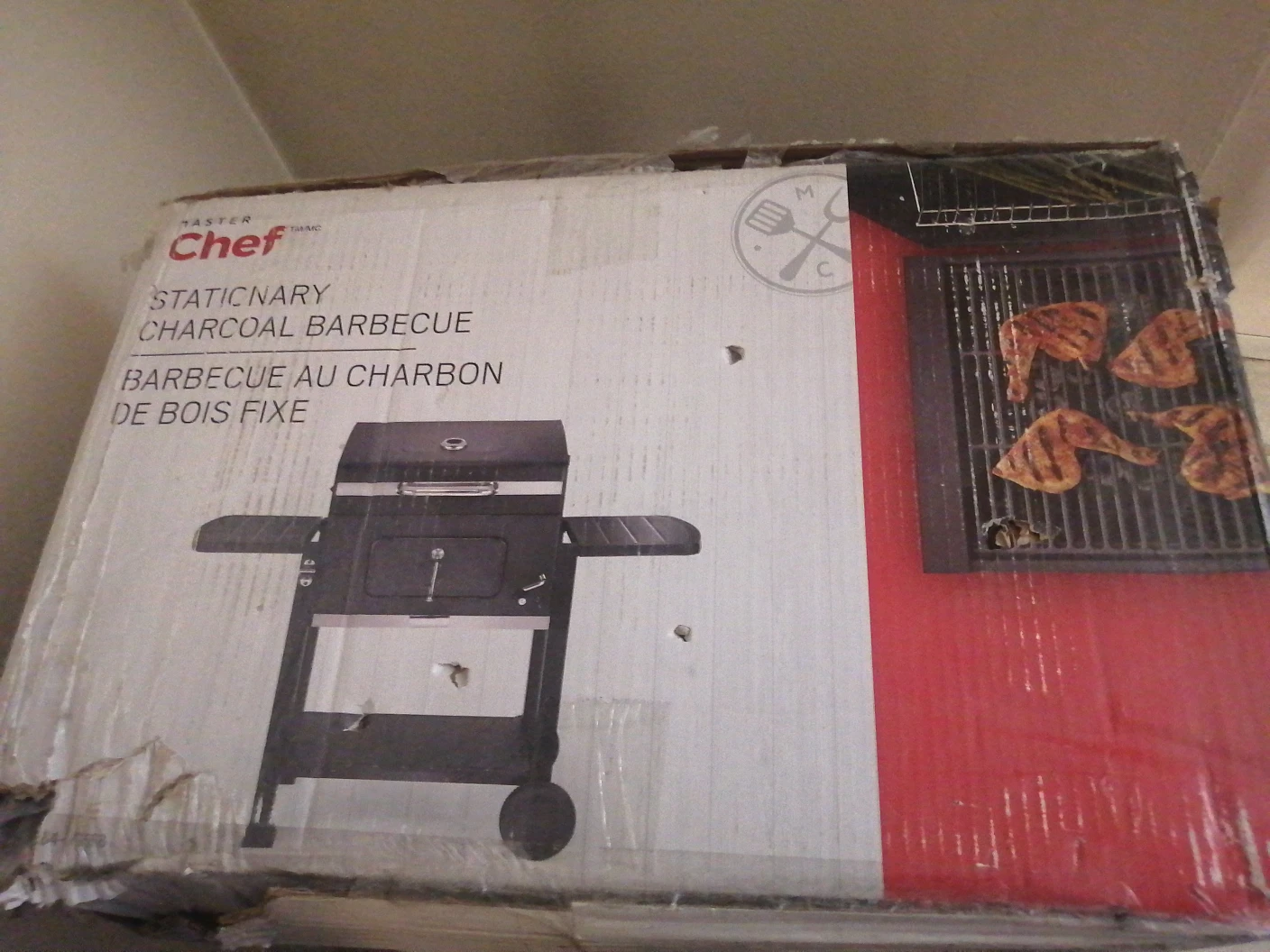 charcoal barbecue brand new in the box never used - photo 2