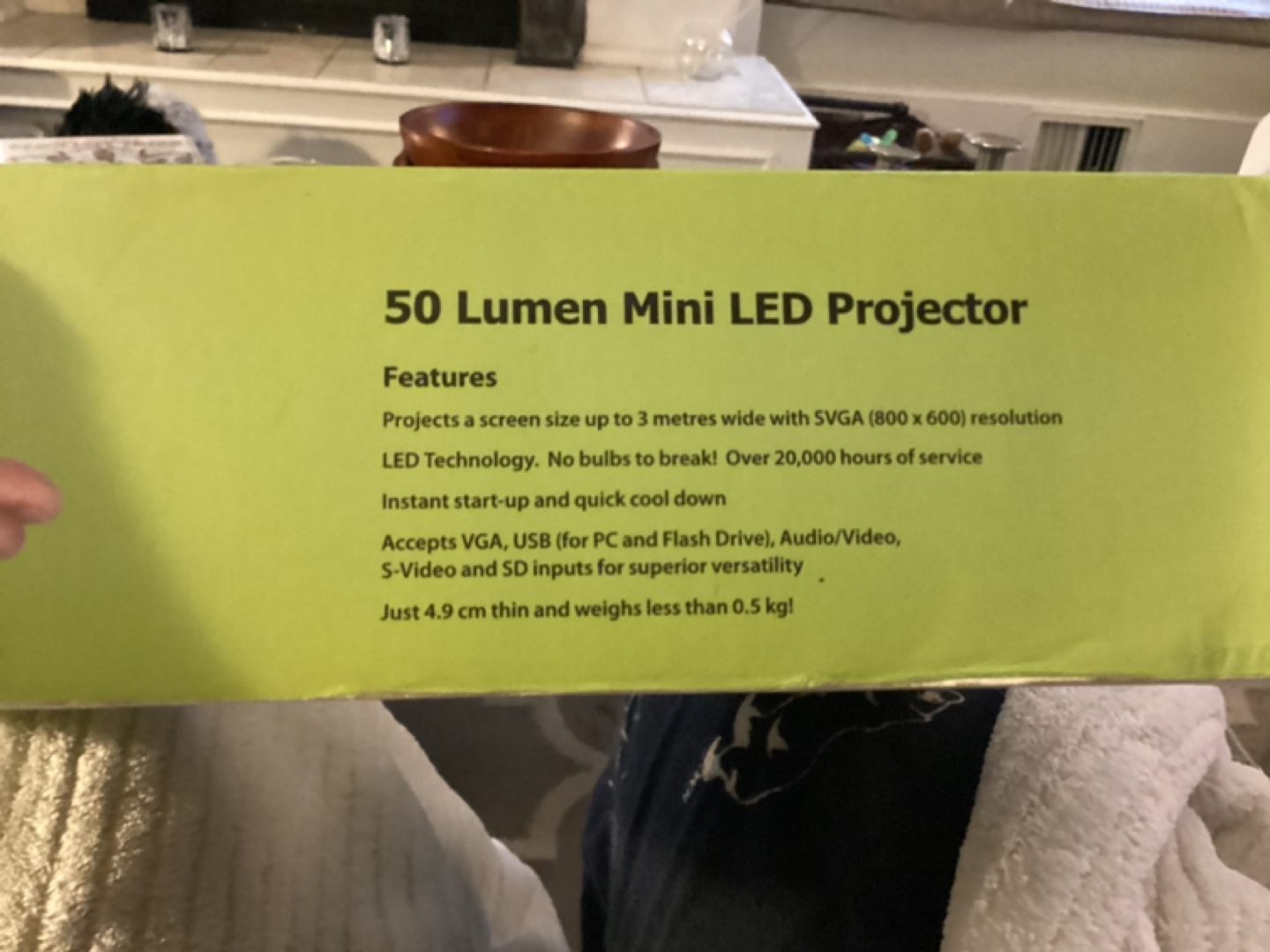 Mini LED Projector - photo 2