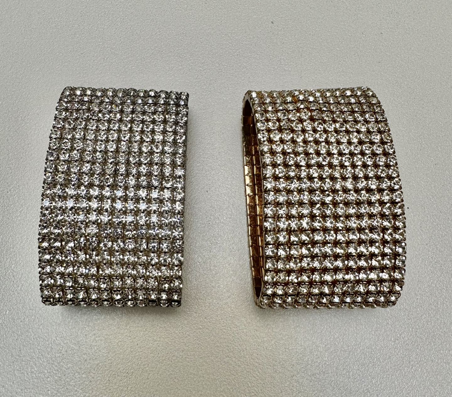 Rhinestones Stretchable Bangles image indicator(2)