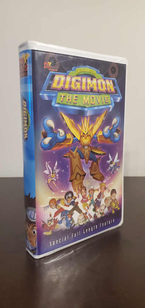 Digimon the movie VHS