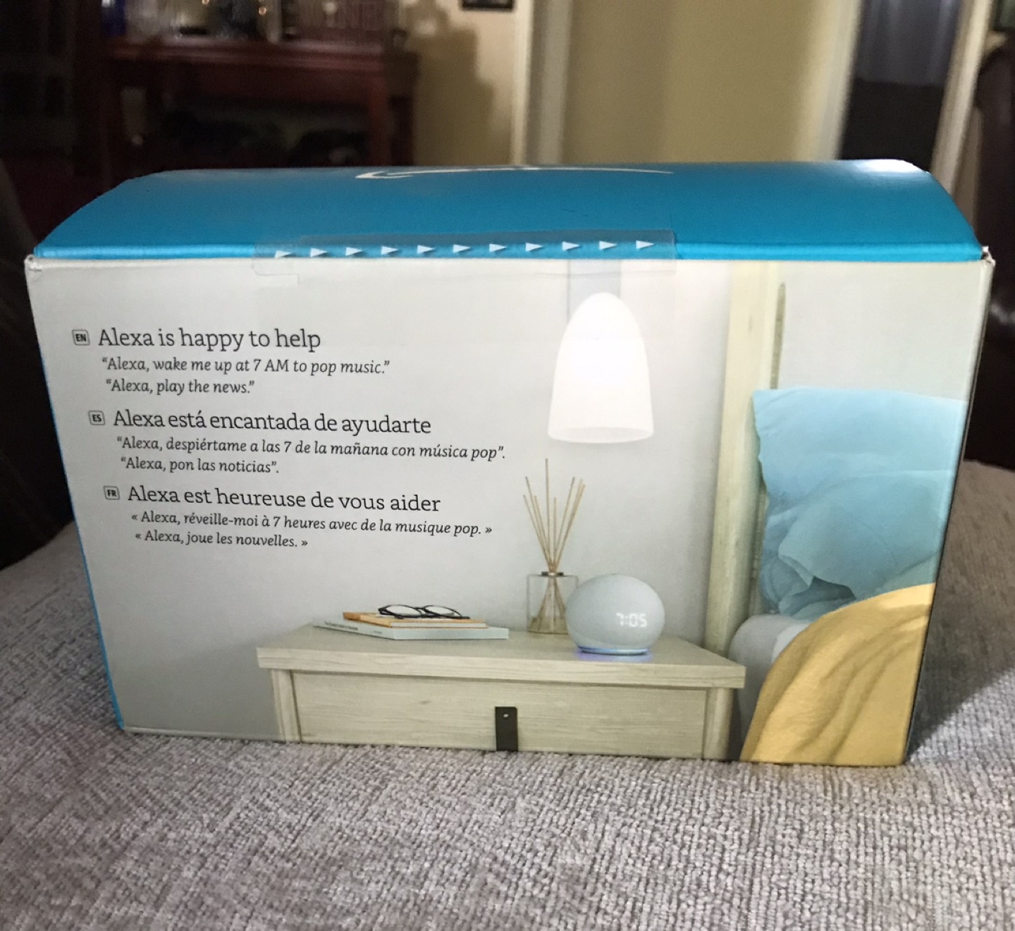 Amazon Echo 4th Gen w/ Clock -New - photo 3