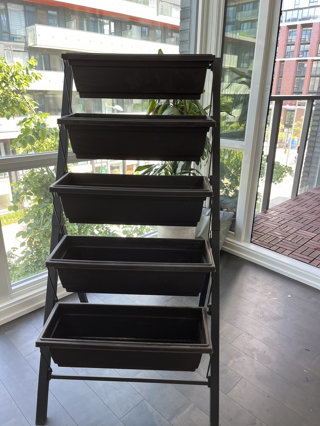 5-Tier Vertical Elevated Planter Box Garden