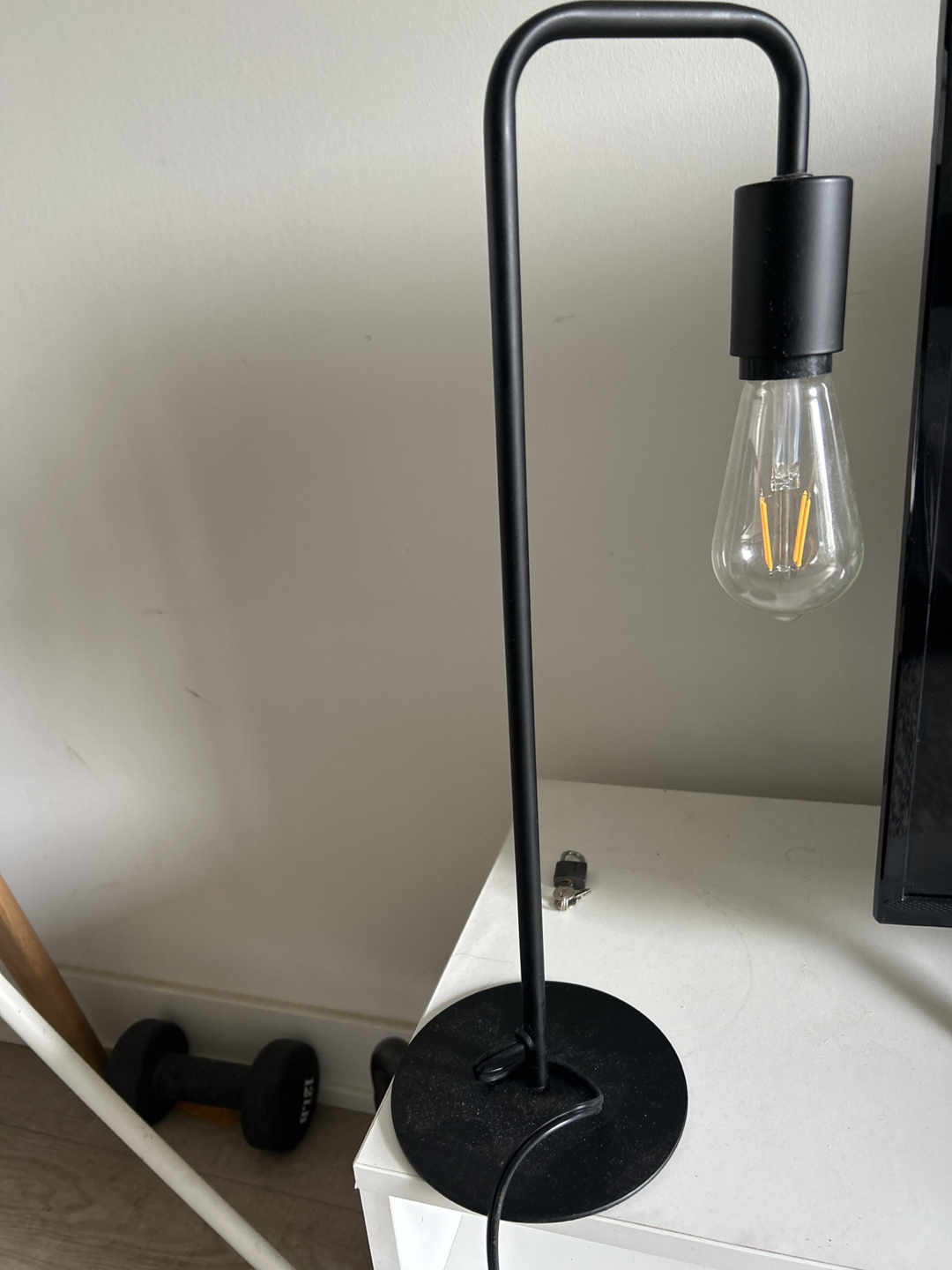 Black structube Lamp