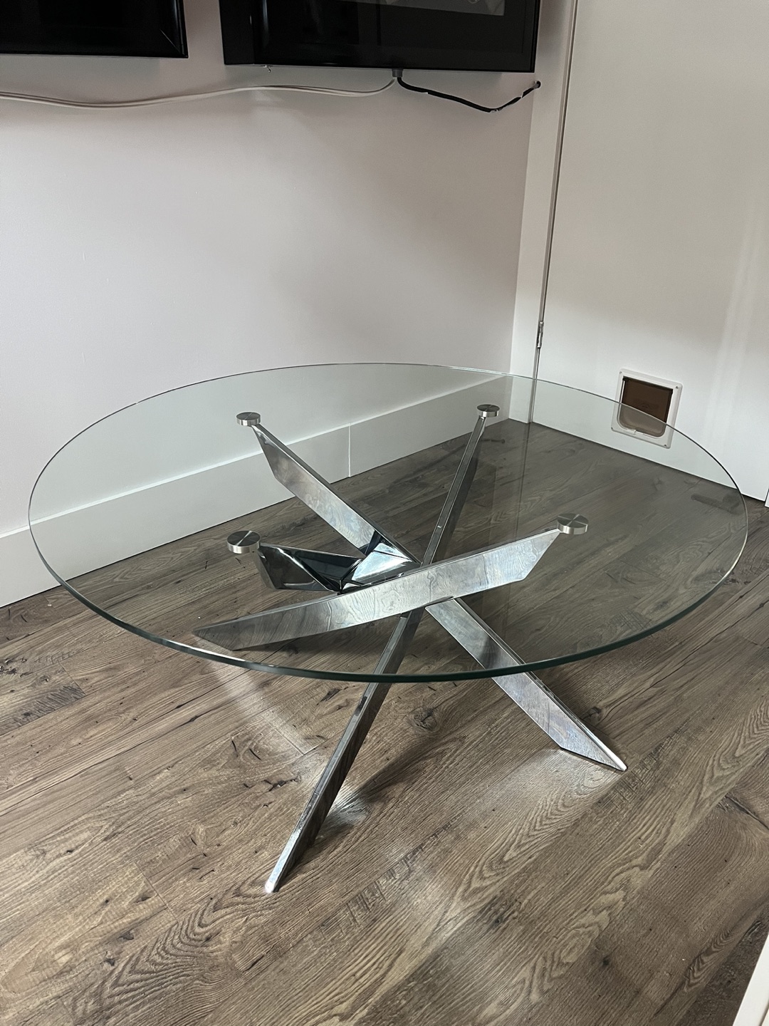 Round Glass Coffee Table
