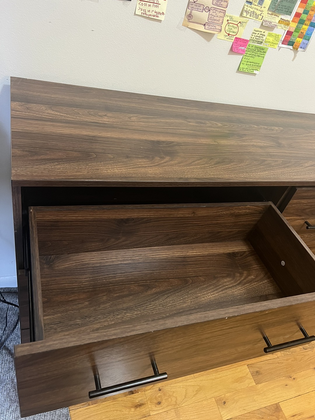 Dark walnut 6 drawer dresser - photo 3