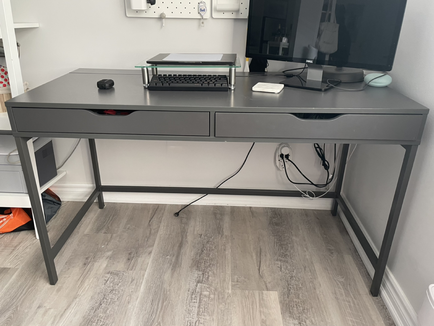 Ikea ALEX Desk - Slate Grey, 52”x23” thumbnail