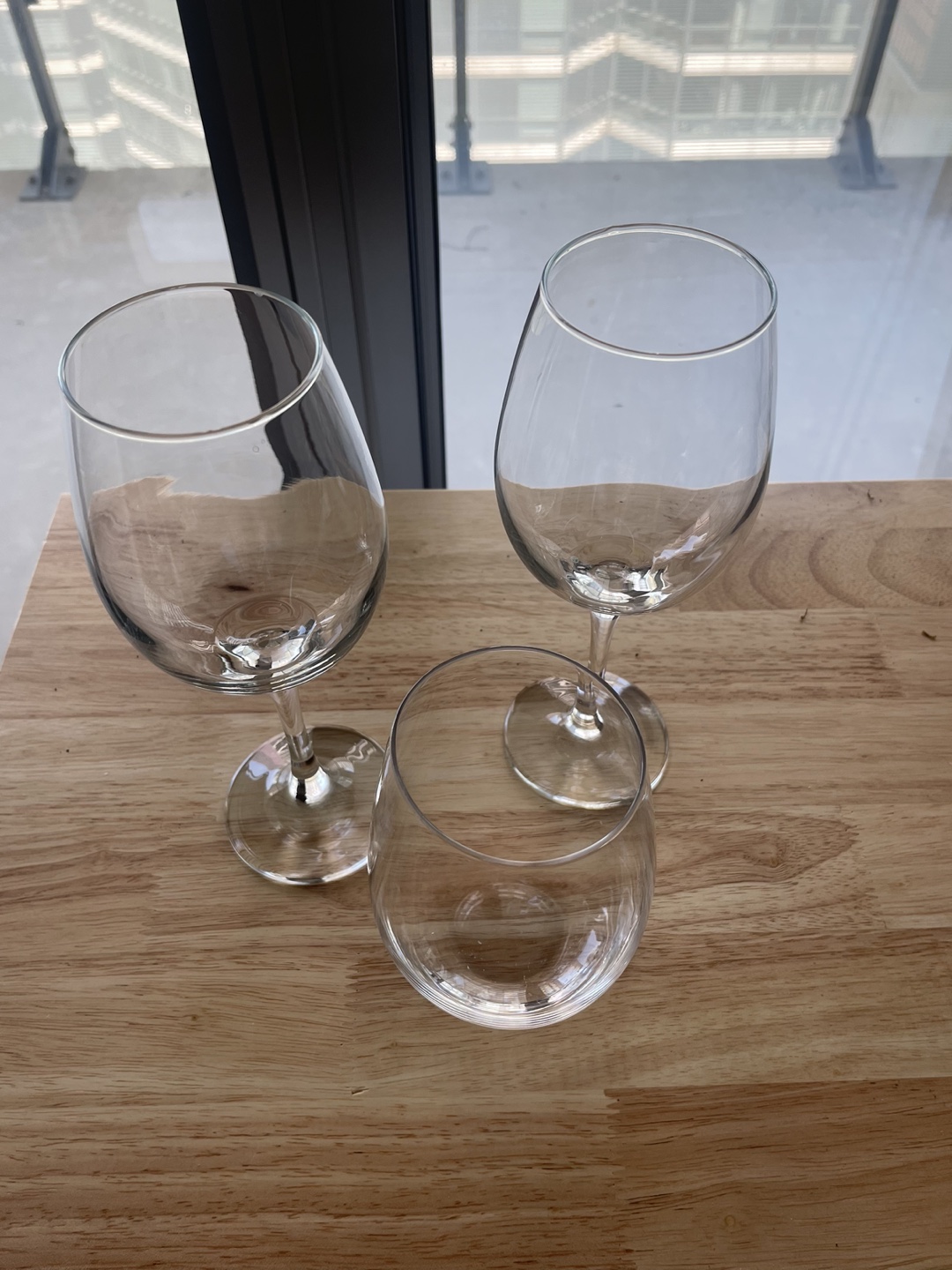 Wine glasses