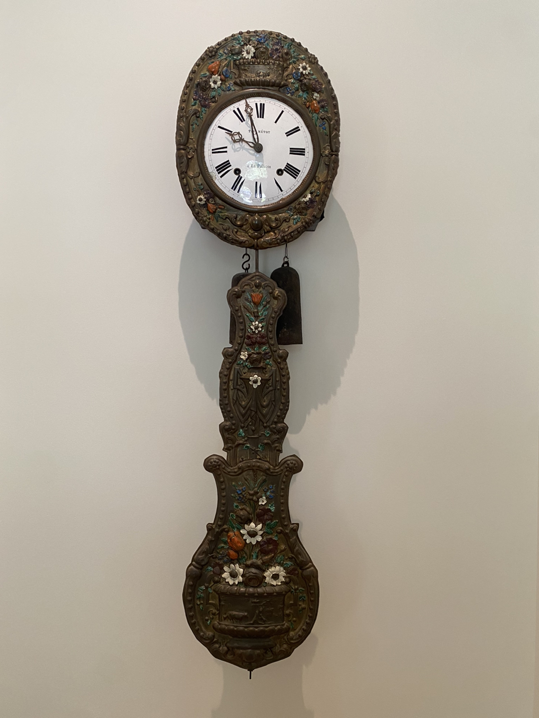 Morbier French Wag On The Wall Clock