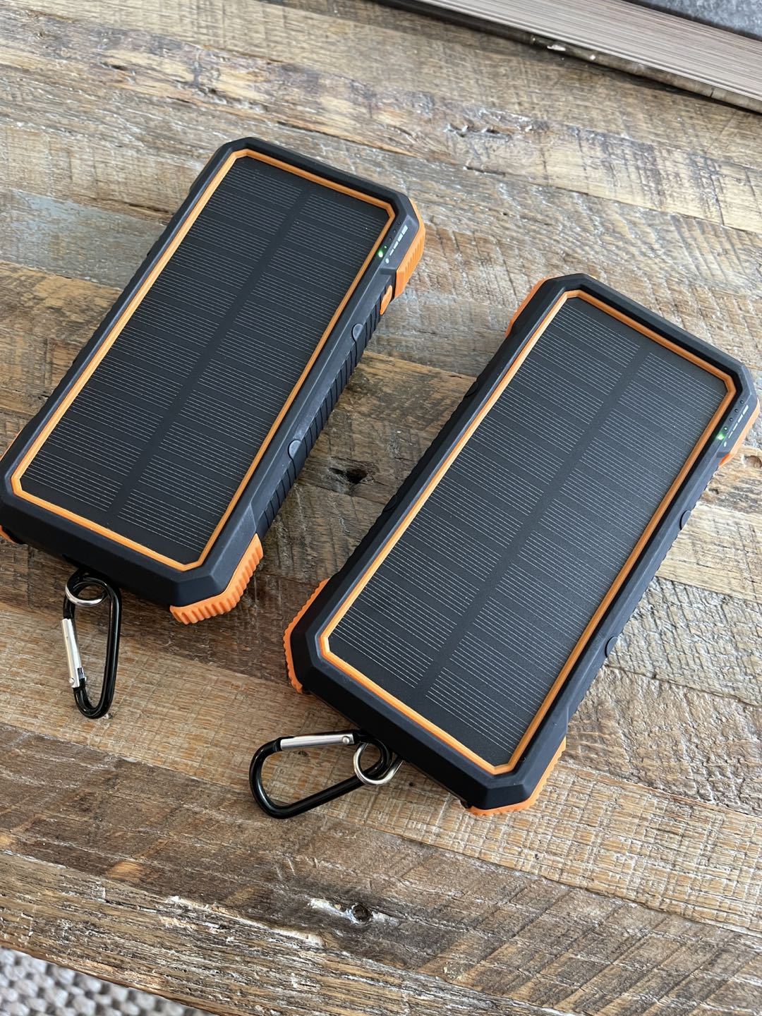 Solar or Plug in Power Banks for Camping Hiking (1 LEFT, 1 SOLD) thumbnail