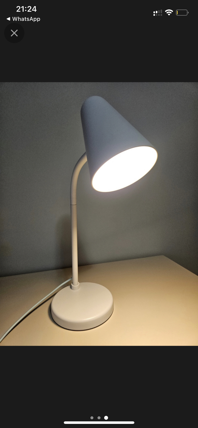 Set of white LED work/ children lamps (x2) - photo 3