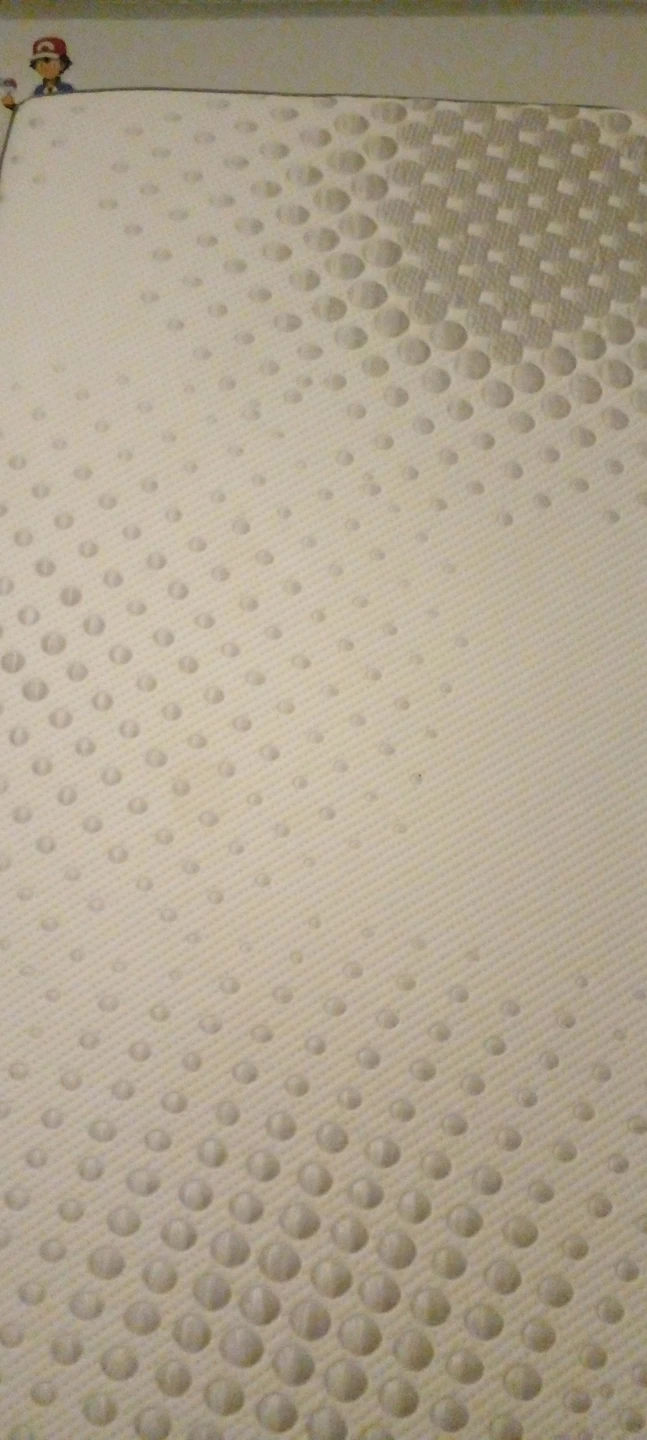 Twin bamboo matress with washable cover.