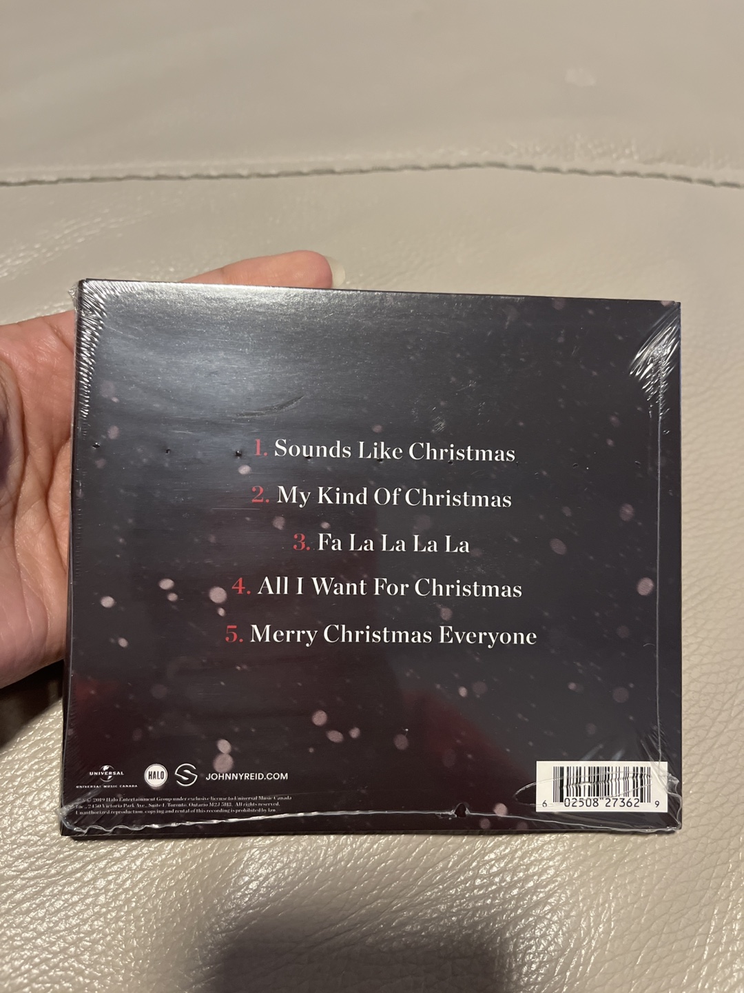 Johnny Reid - my kind of Christmas CD #freecycle image indicator(2)