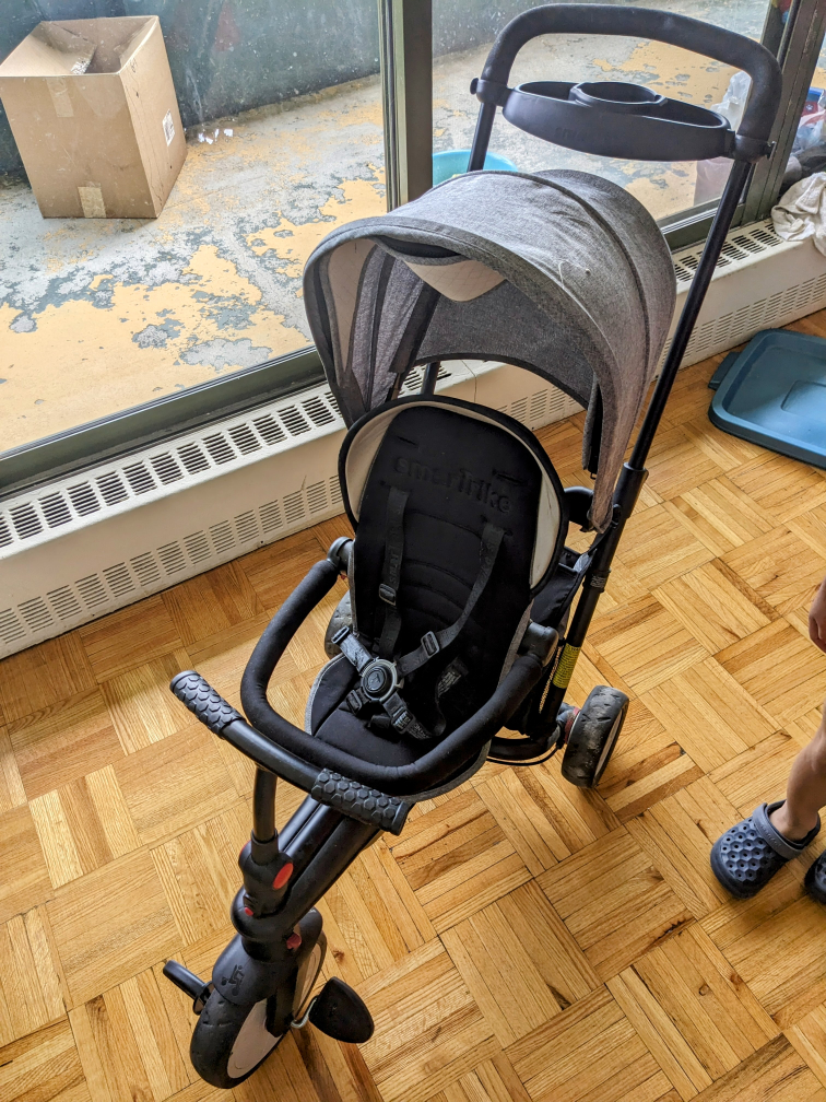 SmartTrike 6in1 folding stroller trike
