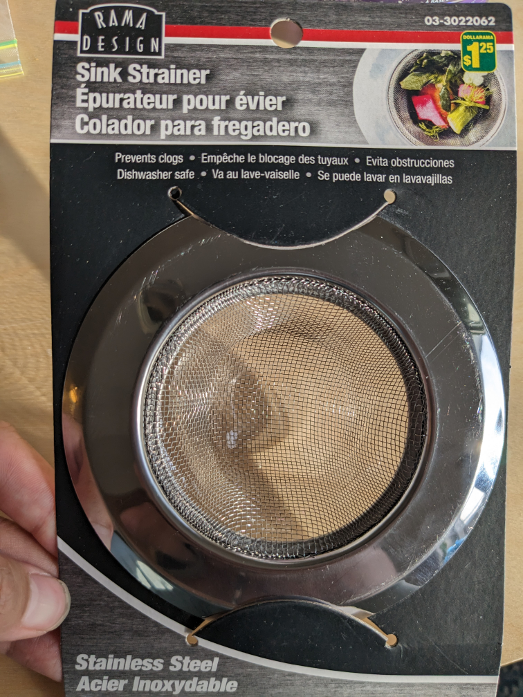 FREE Sink Strainer #freecycle
