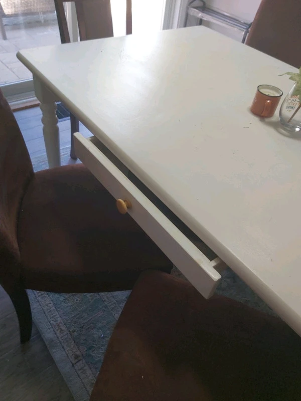 dining table with 4 chairs - photo 4