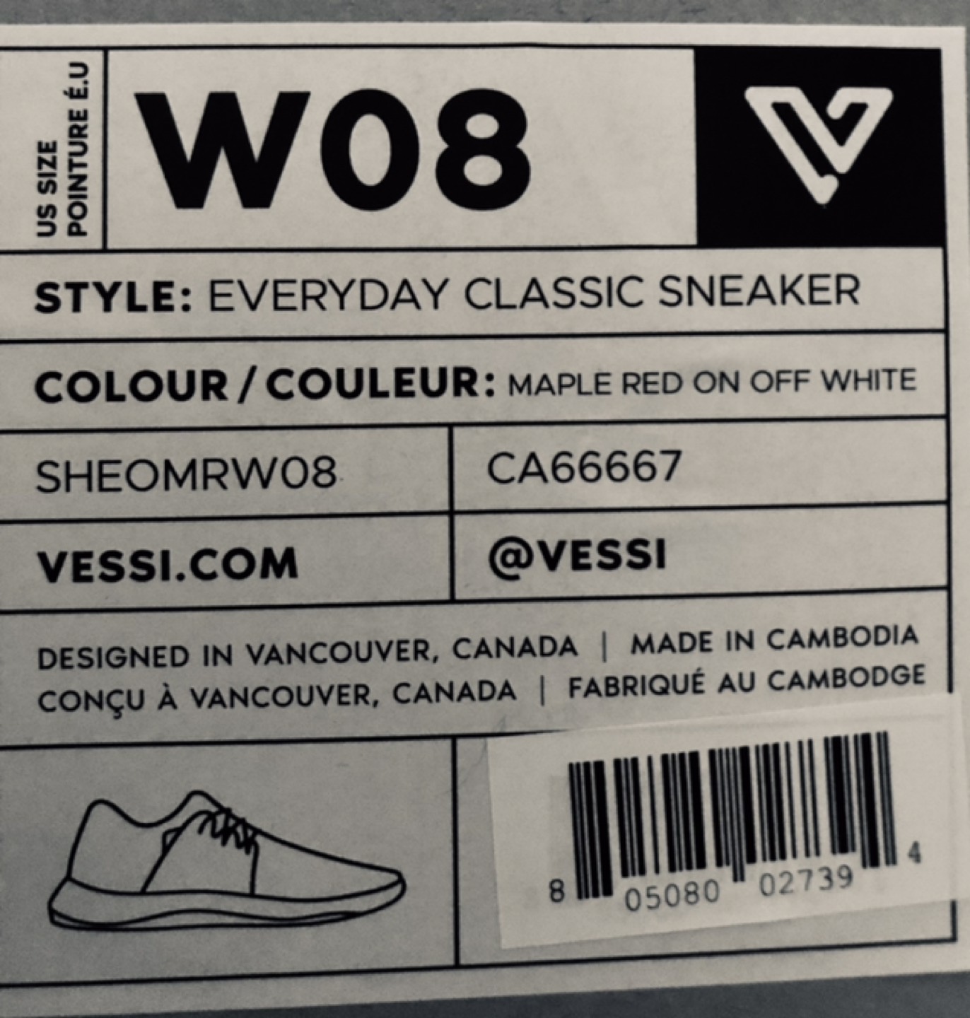 Vessi Shoes Red W08 image indicator(4)