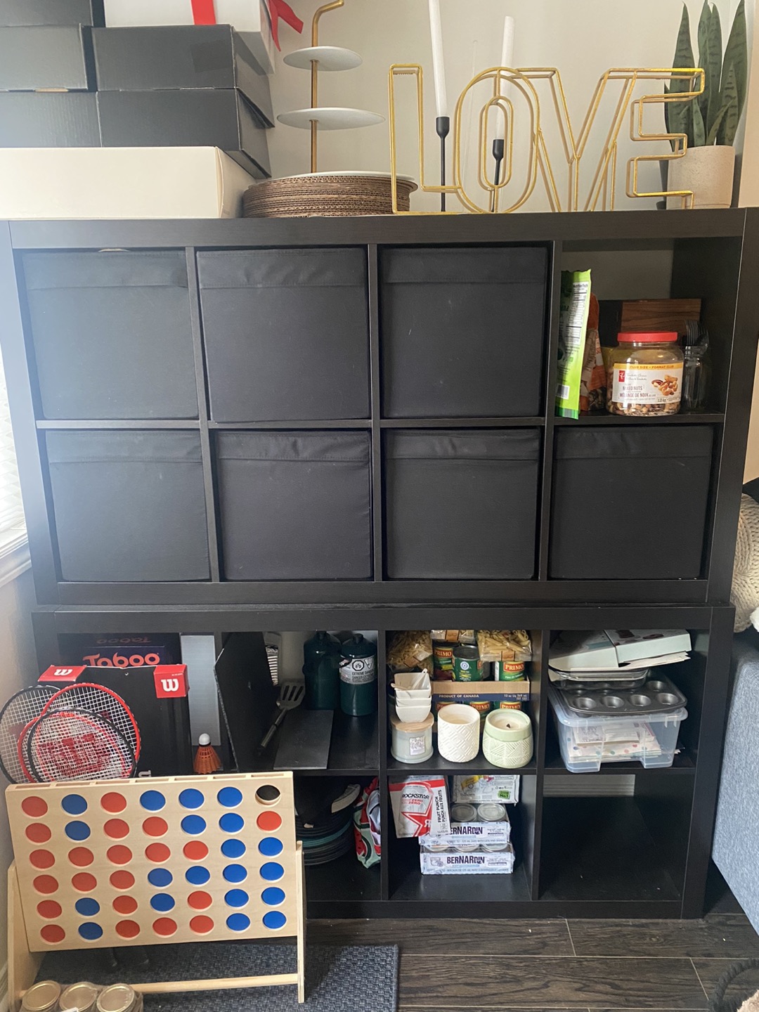 Shelf Unit from Ikea with Storage Bins - photo 2