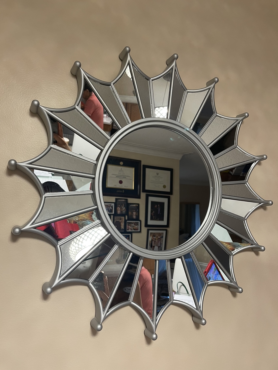 Decorative Mirror (Sun)