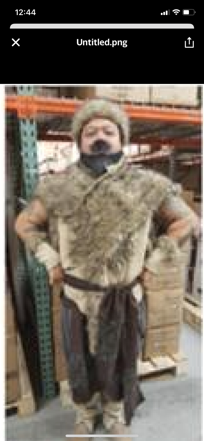Genghis Khan style / warrior costume. - photo 2