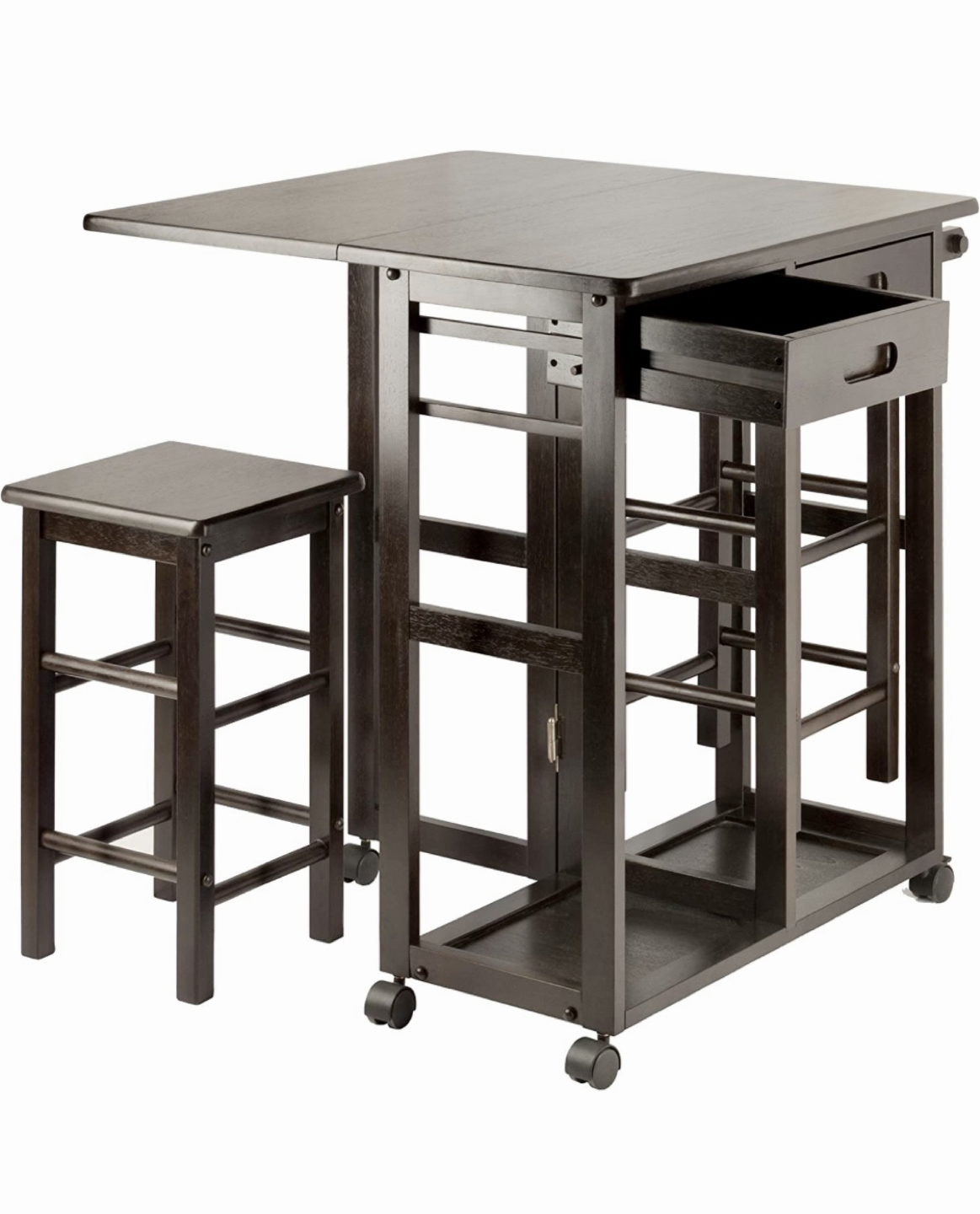 Kitchen island fold out table thumbnail
