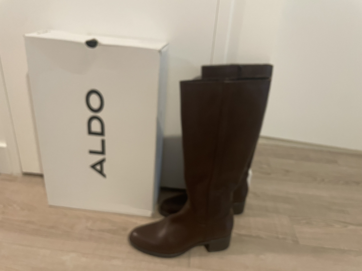 Leather Aldo boots image indicator(3)
