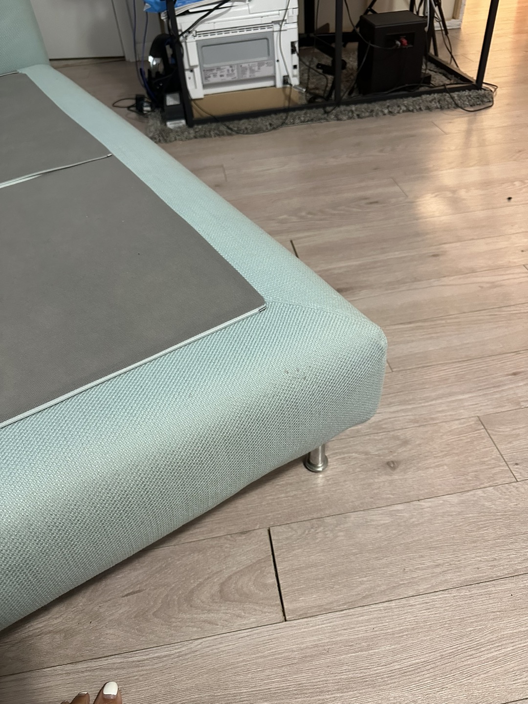 Soderham ikea chaise Turquoise - photo 4