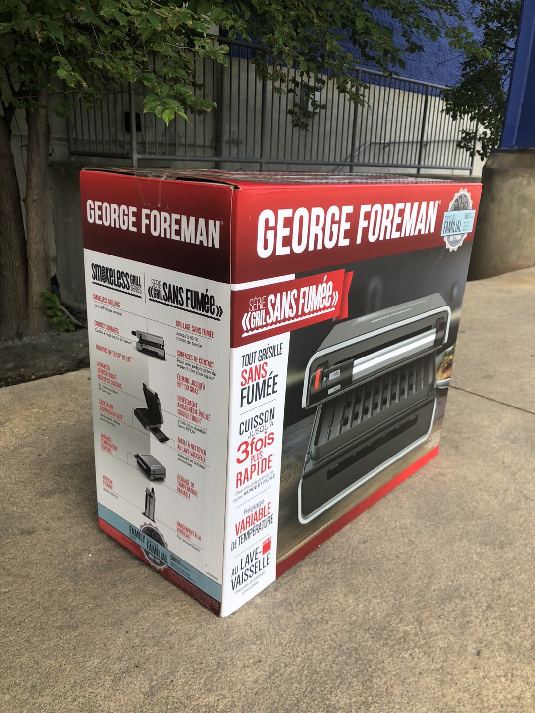 Smokeless Grill - George Foreman - photo 2