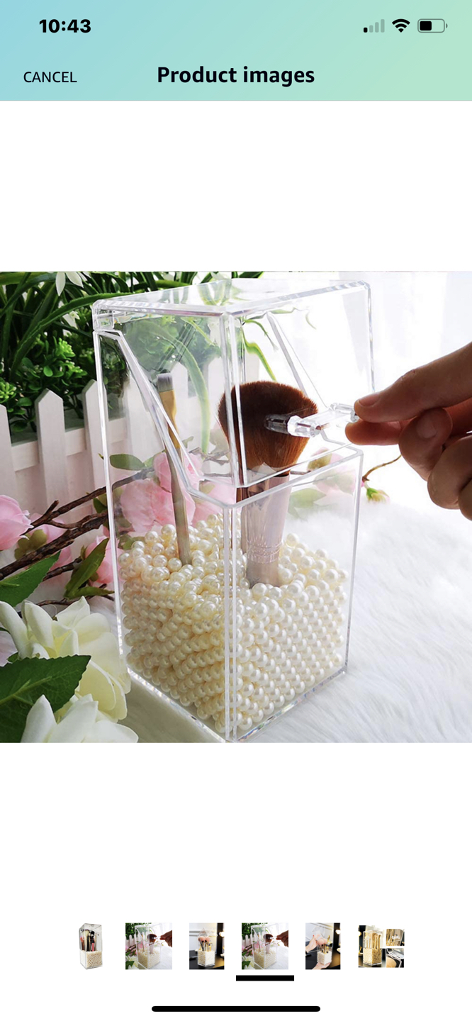 Acrylic Makeup Brushes Holder - photo 2