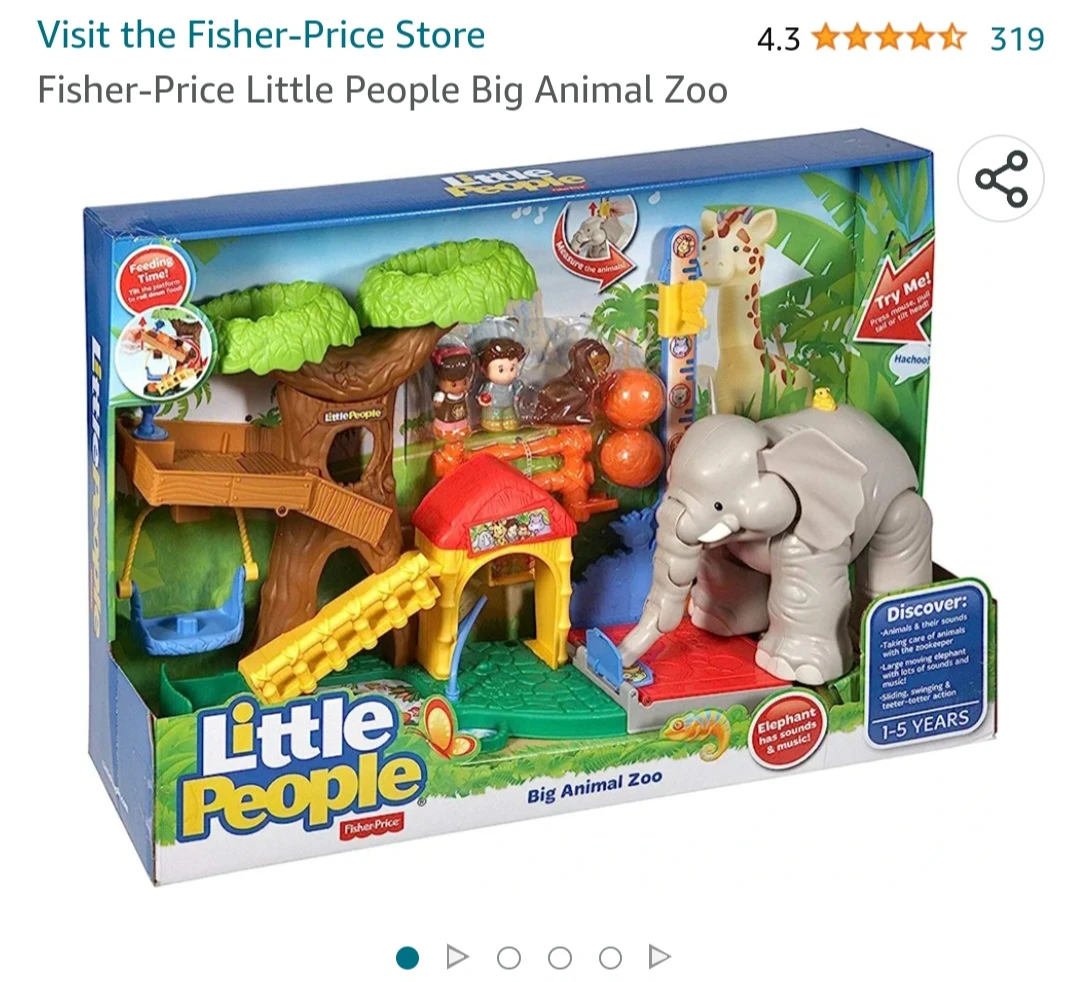 Fisher-Price Little People Big Animal Zoo thumbnail