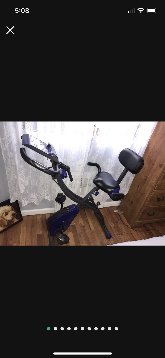 Exercise Bike - Purple Excellent Working Condition