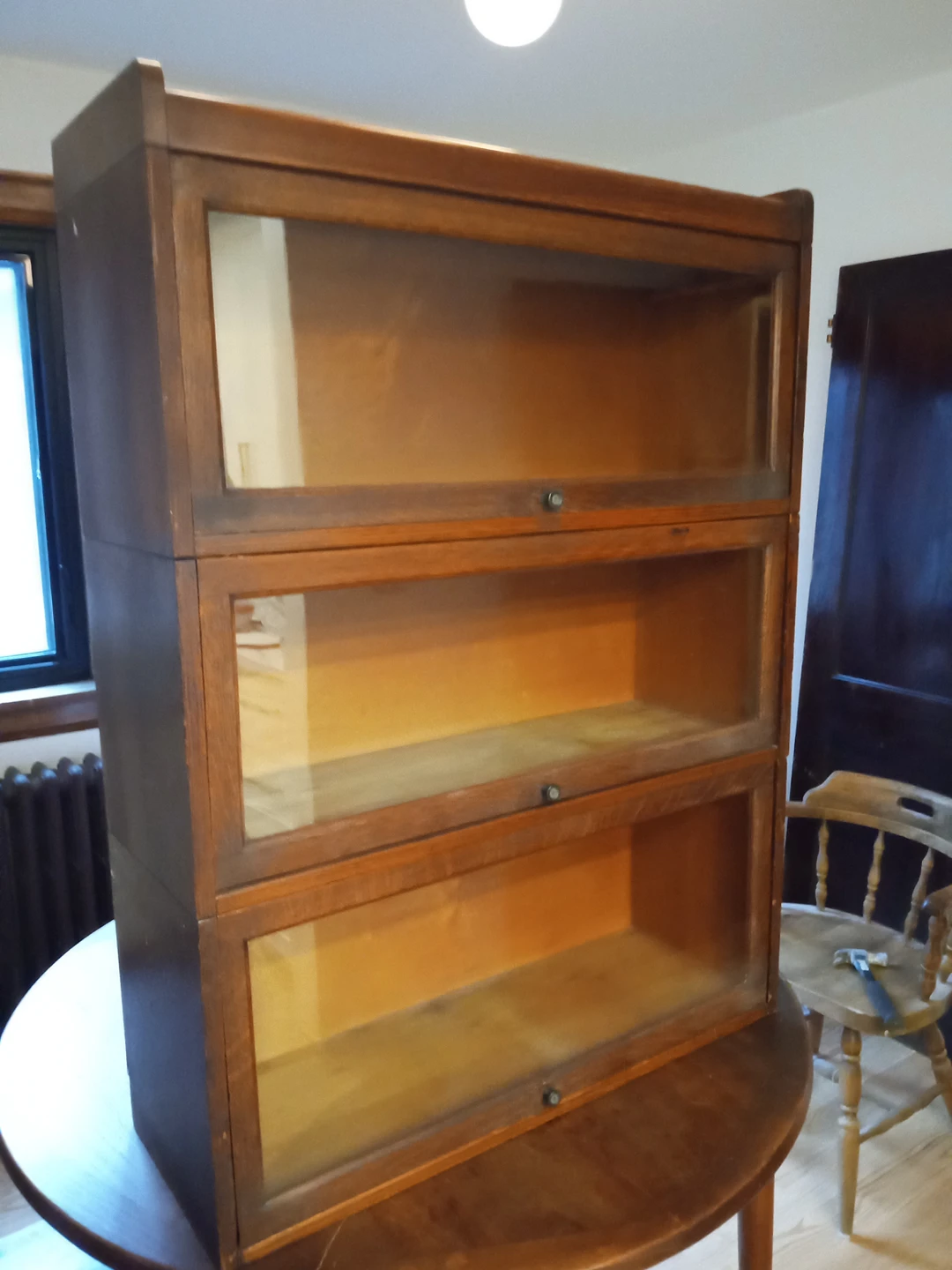 antique book case
