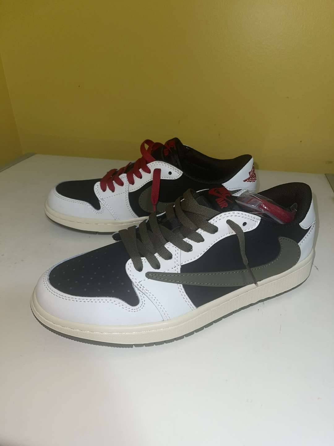 Nike Air 9 Jordan 1 Olive Force Black Mocha Men’s Dunk Low High image indicator(2)