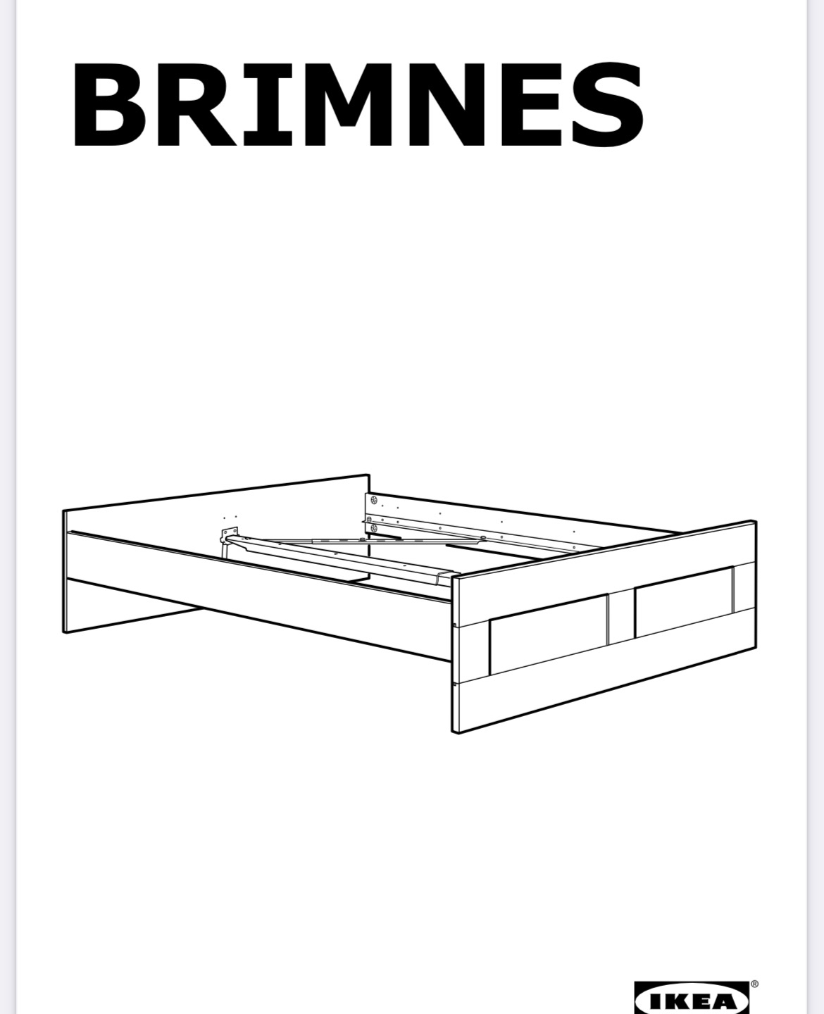 Queen bed frame
