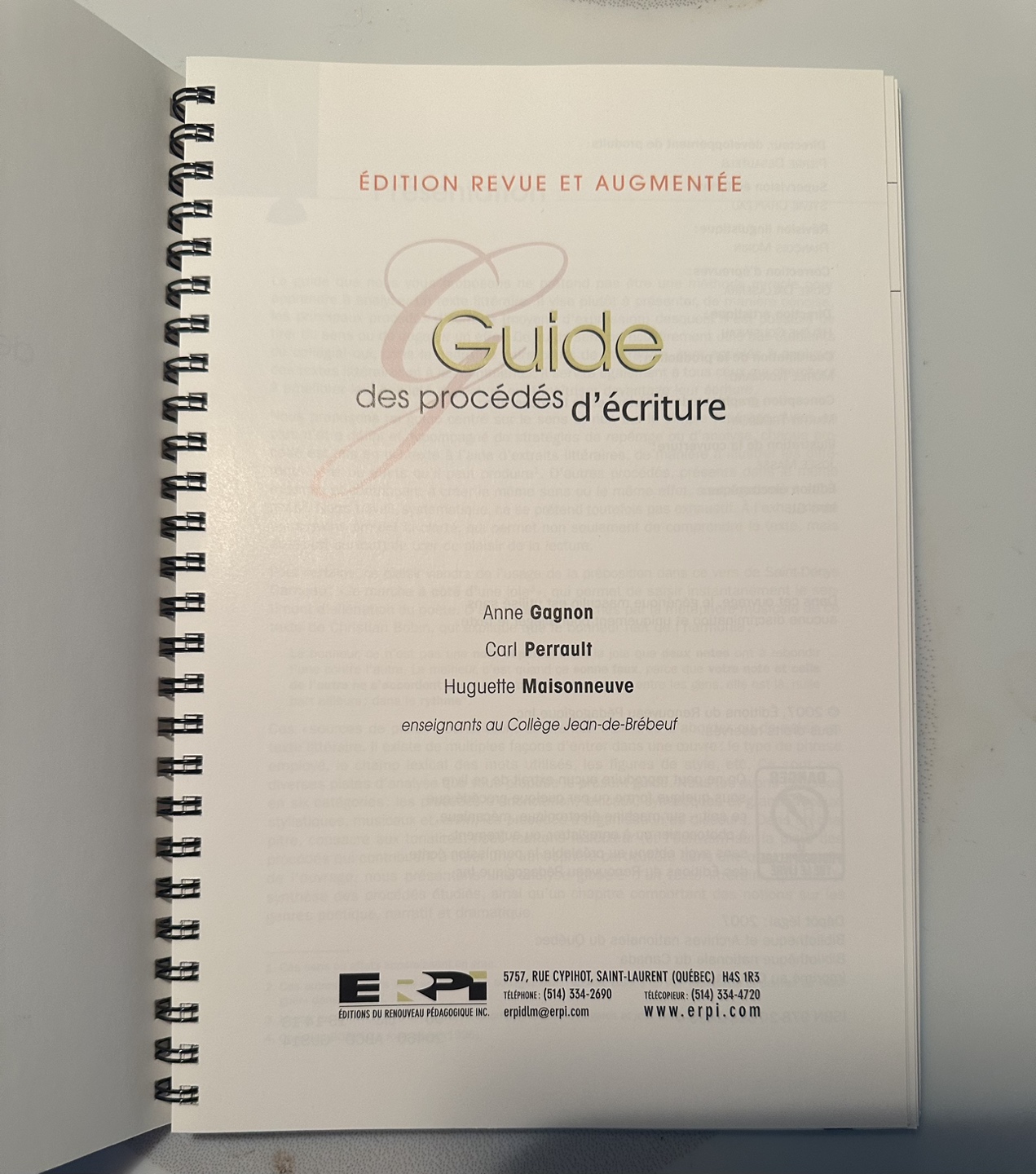 Brand new book on how to write better in French image indicator(3)