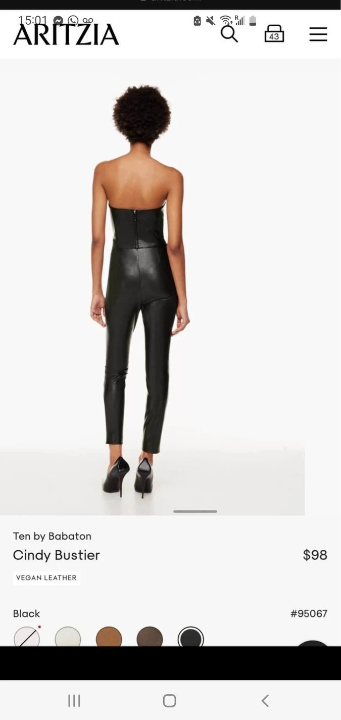 Cindy Bustier by Babaton from ARITZIA - photo 3