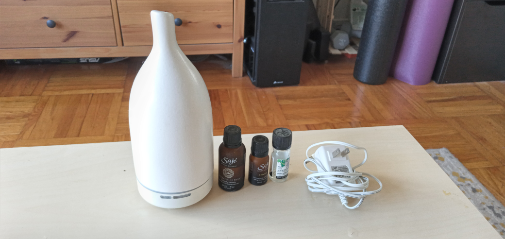 Saje Diffuser with essential oils thumbnail