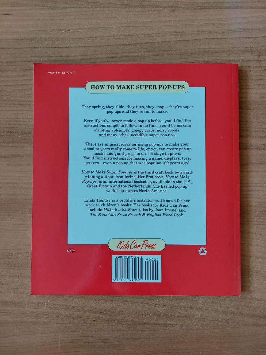 Kids craft book How to Make Super Pop-Ups - photo 2