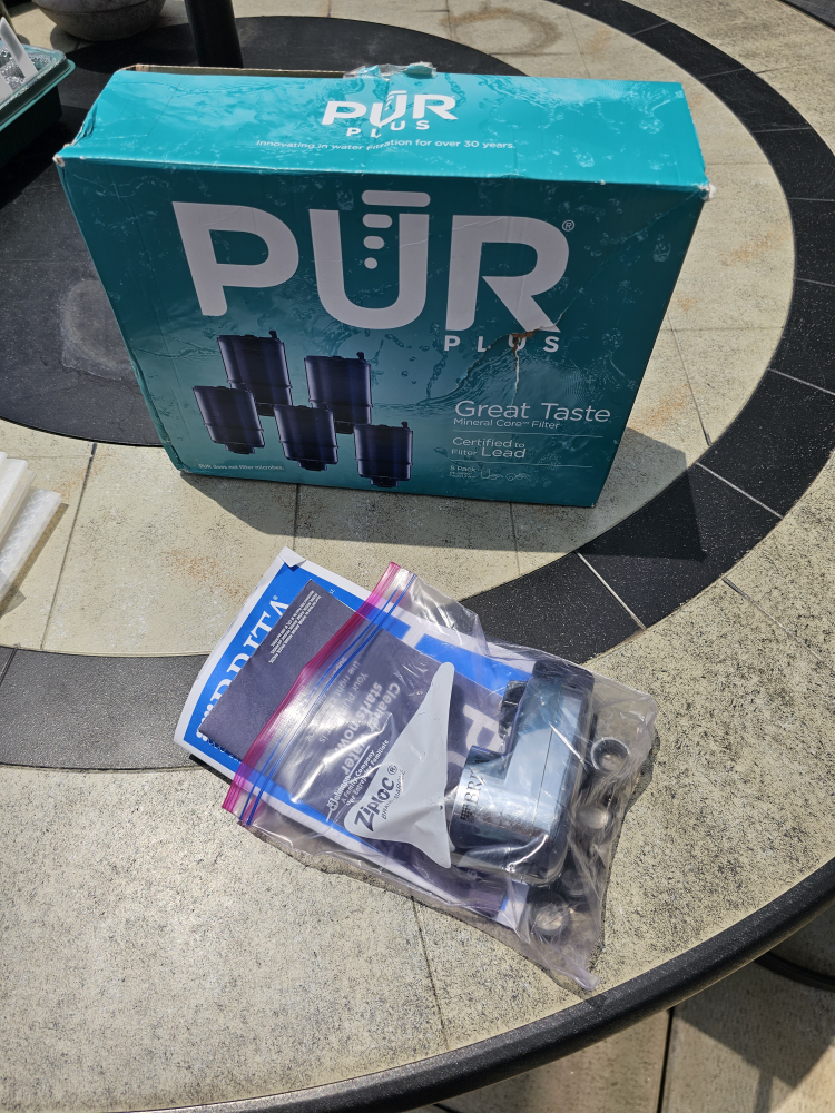 Pur And Brita Faucet Water Filter (Set And Pieces