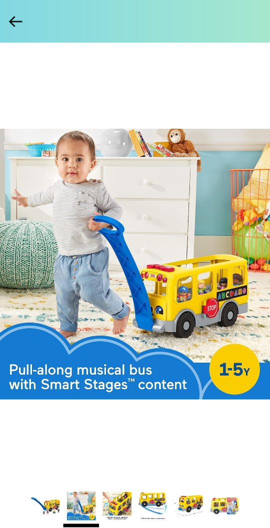 Toy Big Yellow School Bus With Lights Sounds