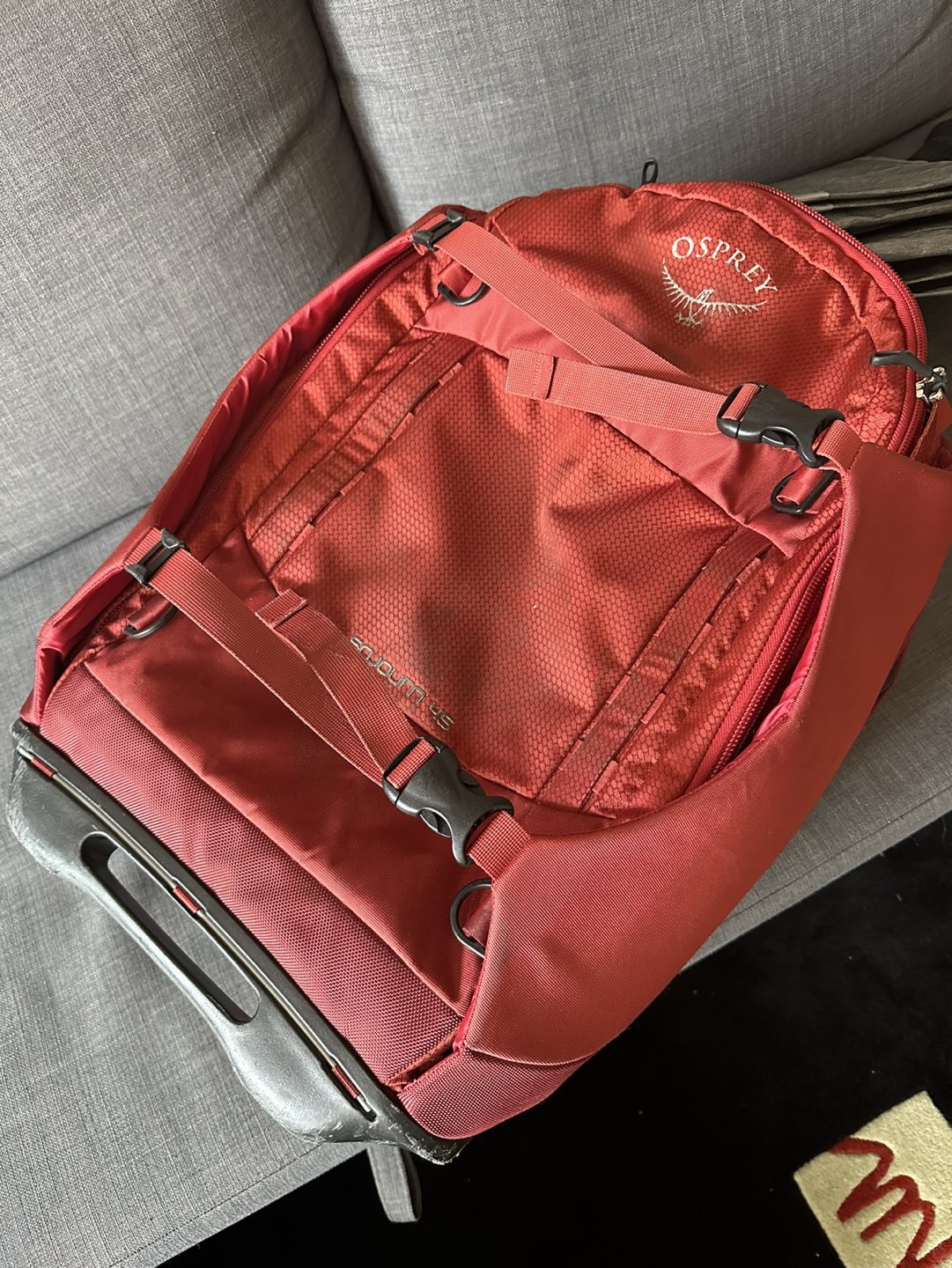 Osprey 45L Sojourn Convertible Travel Backpack Wheeled Luggage - photo 2