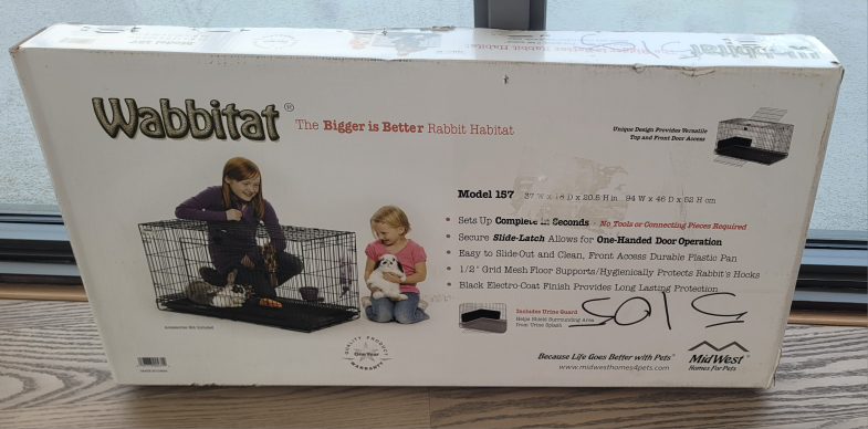 Wabbitat Folding Metal Pet Cage for Sale! - photo 3