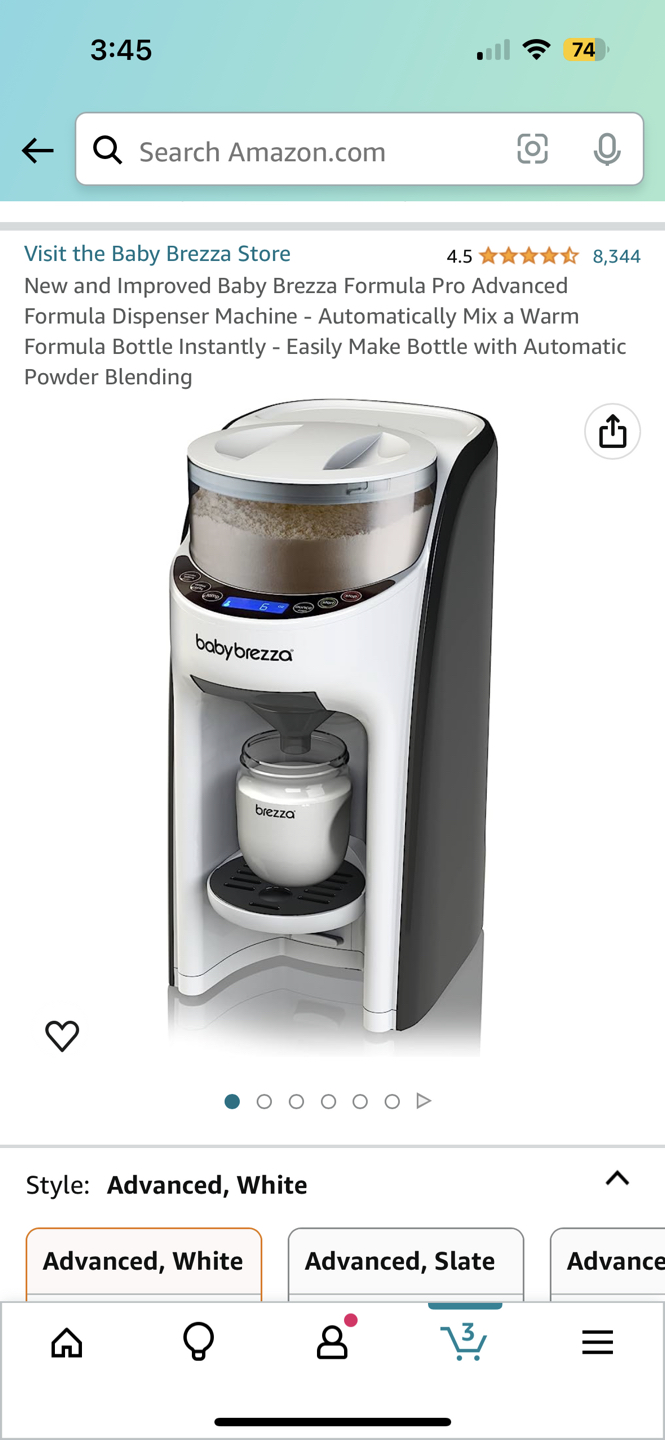 Unopened Box Baby Brezza Formula pro advanced - photo 4