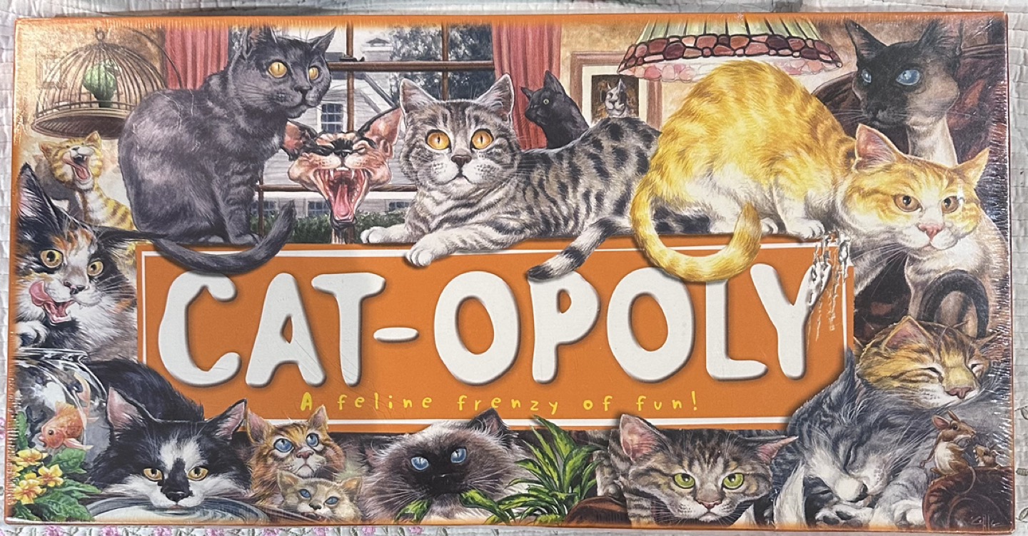 Catopoly board game