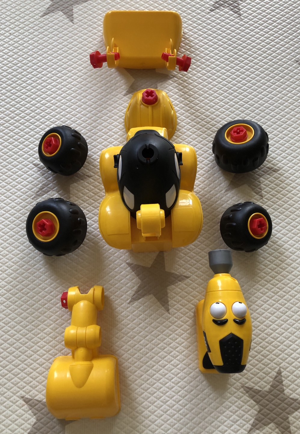 Cat bulldozer excavator & battery-powered boxer image indicator(5)