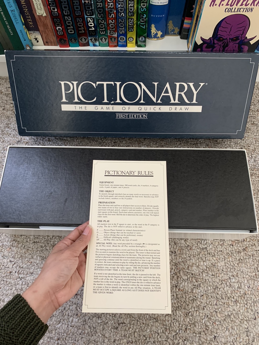 PICTIONARY FIRST EDITION 1985