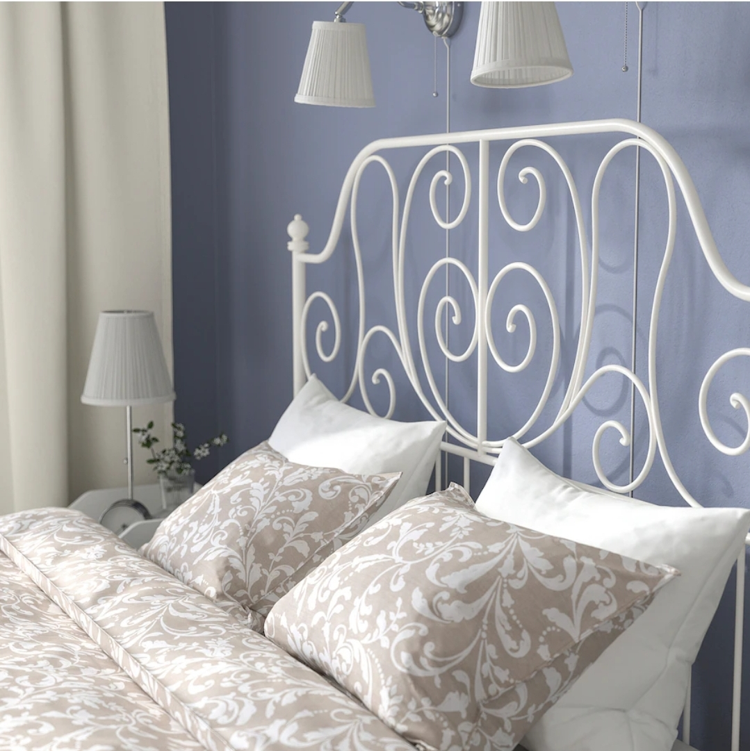 Bed frame (Queen) , white,  - photo 5