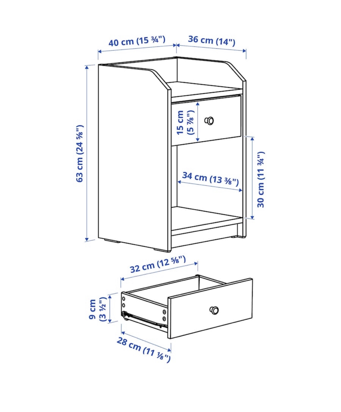 Ikea Night stand - photo 5
