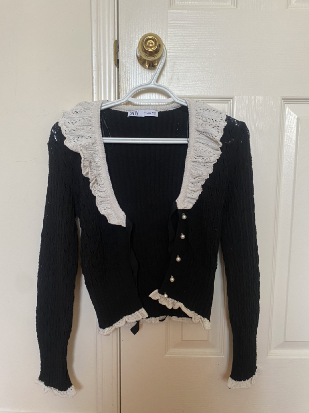 Zara black cardigan size S 💰 - photo 2