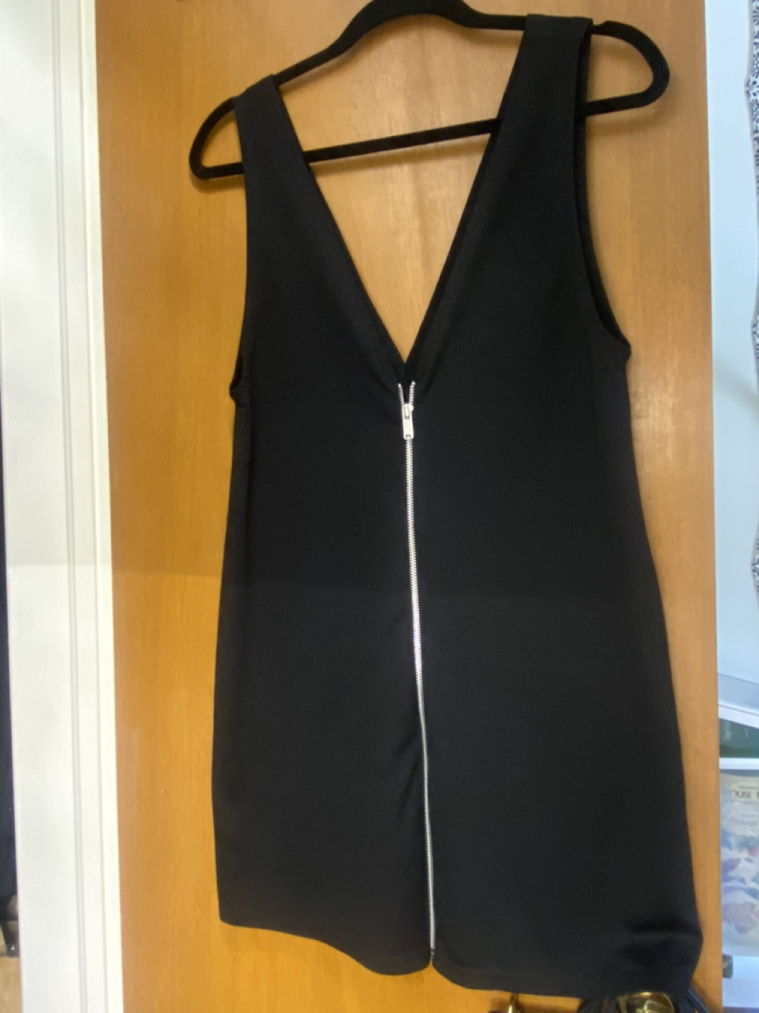 Zip up Black Dress thumbnail