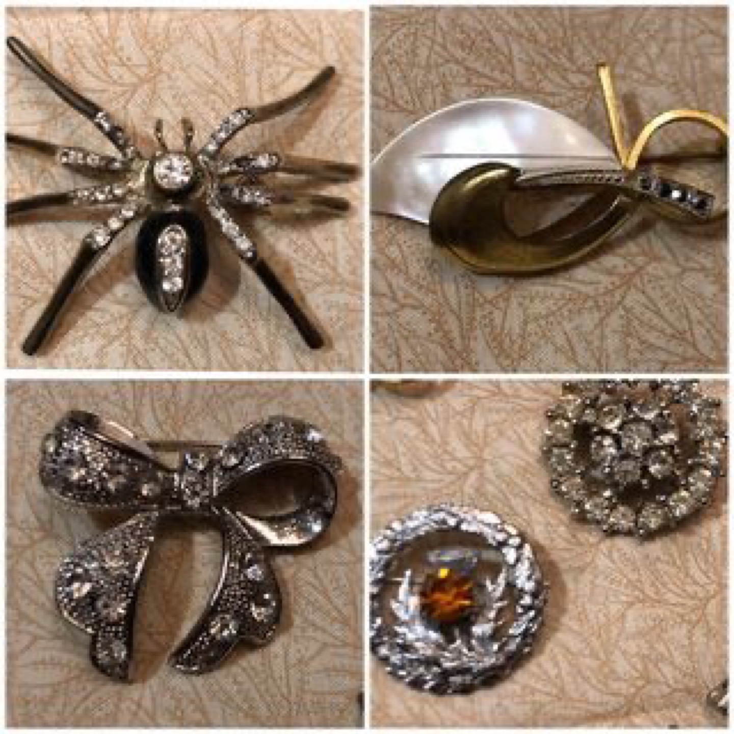 Vintage lot of brooches / pins - photo 3